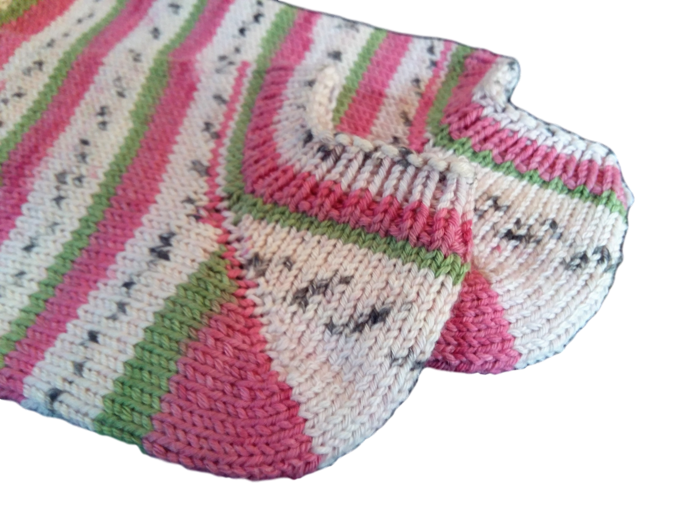 Tutti-frutti pamut zoknifonalból készült sárkánygyümölcs zokni