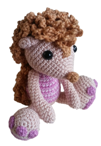 Tüsi a sündisznócska horgolt amigurumi figura Tüsi a sündisznócska horgolt amigurumi figura